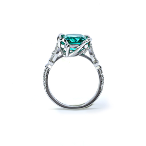 Sterling Silver Paraiba Tourmaline Ring