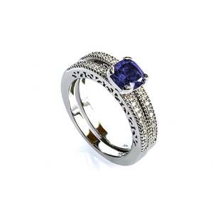 Tanzanite Stackable Ring