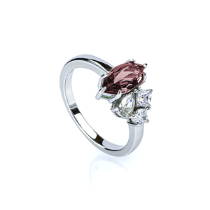 Zultanite Solitaire Ring Marquise Cut Stone