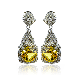 Beautiful Alexandrite Sterling Silver Pendant Earrings Set