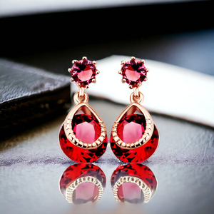 Elegant Swarovski Crystal Set Fiucsa