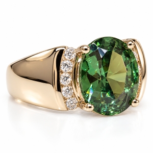 Sterling Silver Alexandrite Color Change Ring