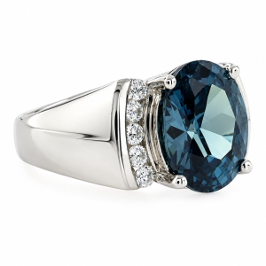 Sterling Silver Alexandrite Color Change Ring