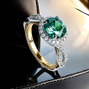 Alexandrite Princess Cut Sterling Silver Color Change Stone