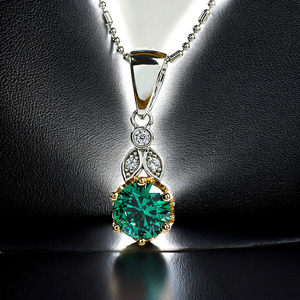 Silver Alexandrite Earrings and Pendant Set