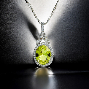 Alexandrite Sterling Silver Pendant Earrings Set