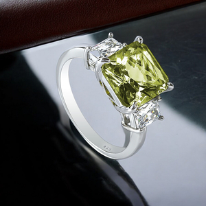 925 Sterling Silver 9 mm Alexandrite Ring