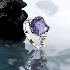 Sterling Silver Amethyst Ring