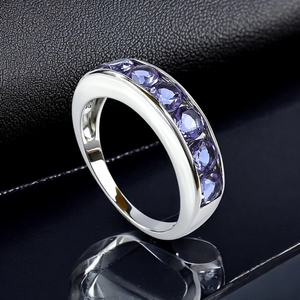 Sterling Silver Journey Alexandrite Ring