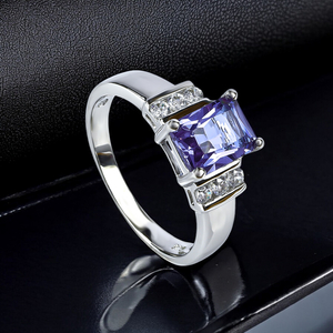 Silver Alexandrite Ring
