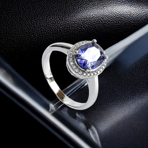 925 Sterling Silver Tanzanite Ring