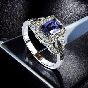 925 Sterling Silver Tanzanite Ring