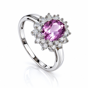 Alexandrite Ring Princess Kate Style