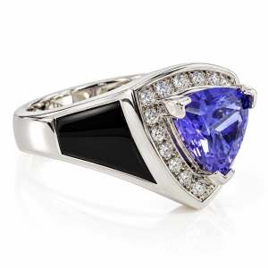 Onyx Silver Ring