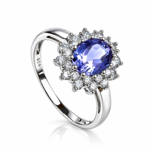 Alexandrite Ring Princess Kate Style