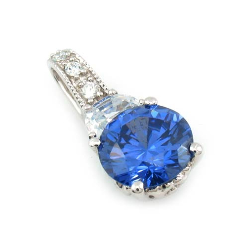 Large  Stone Tanzanite Pendant