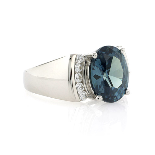 Sterling Silver Alexandrite Color Change Ring
