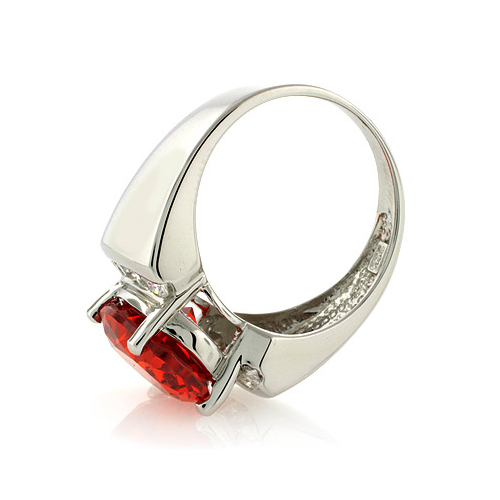 Big Fire Cherry Opal Ring