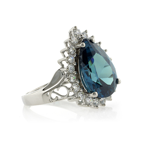 Alexandrite Change Color Silver Ring