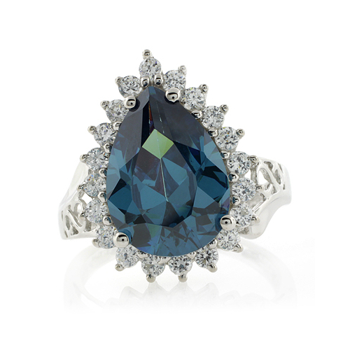 Alexandrite Change Color Silver Ring