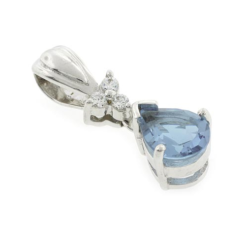 Alexandrite Sterling Silver Pendant