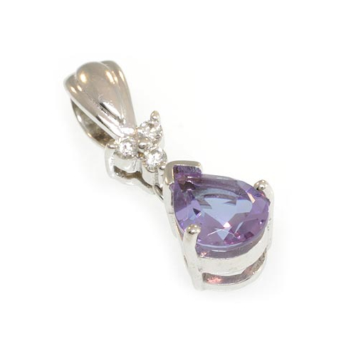 Alexandrite Sterling Silver Pendant