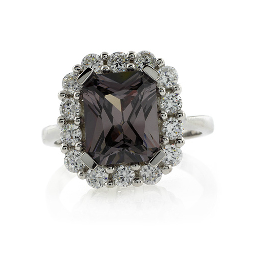 Alexandrite Rings Square Cut