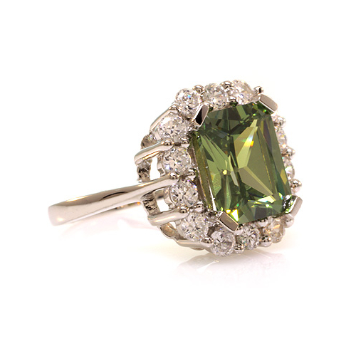 Alexandrite Rings Square Cut