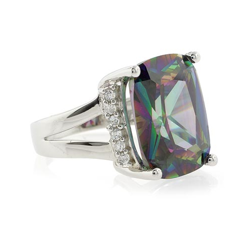 Mystic Fire Topaz Jewelry Rings