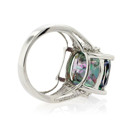 Mystic Fire Topaz Jewelry Rings