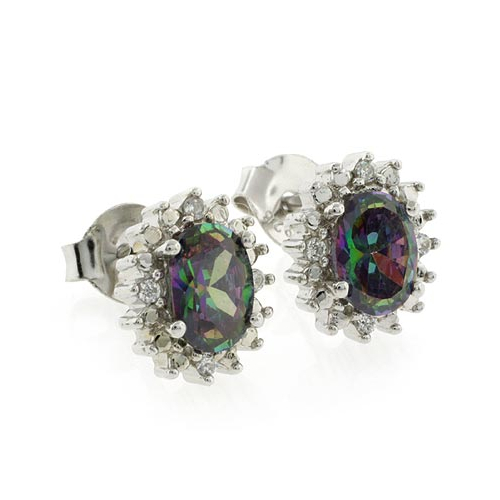 Mystic Topaz Earrings