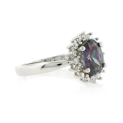 Fire Mystic Topaz Ring