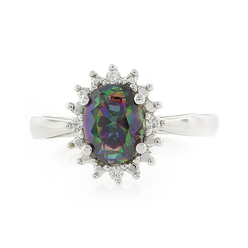 Fire Mystic Topaz Ring