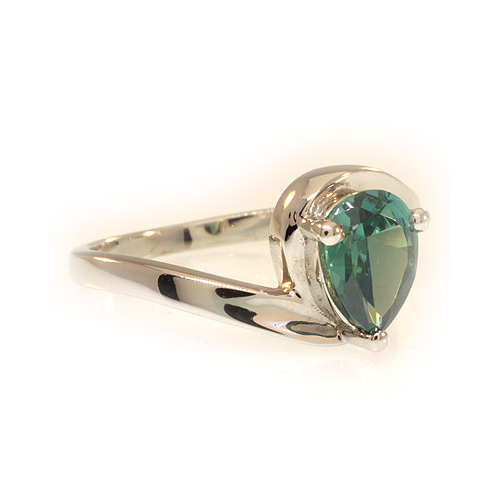 Engagement Solitaire Alexandrite Ring