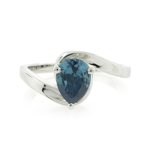 Engagement Solitaire Alexandrite Ring