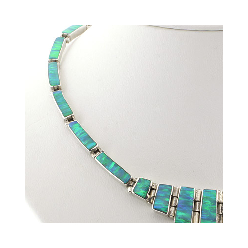 Mexican Green Opal Necklace