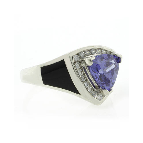 Onyx Silver Ring