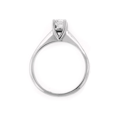 0.13 ct tw Diamond Ring Setting in 18K White Gold