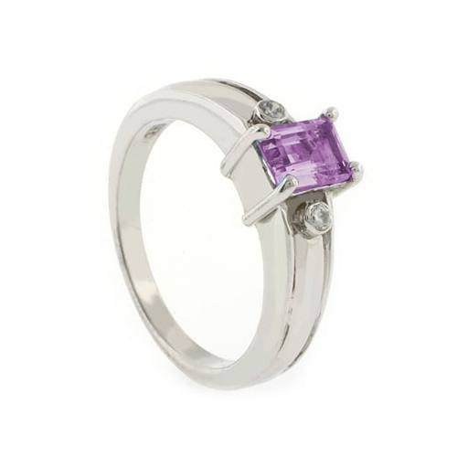 Alexandrite Blue to Purple Color Change Ring