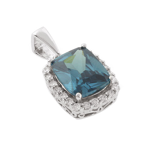 Blue Green Color Change Pendant