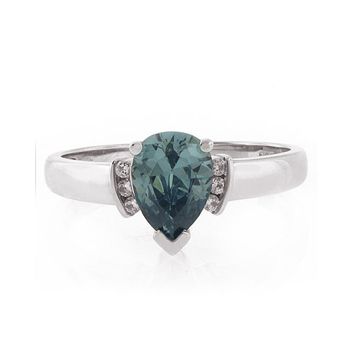 Blue to Green Color Change Alexandrite Ring