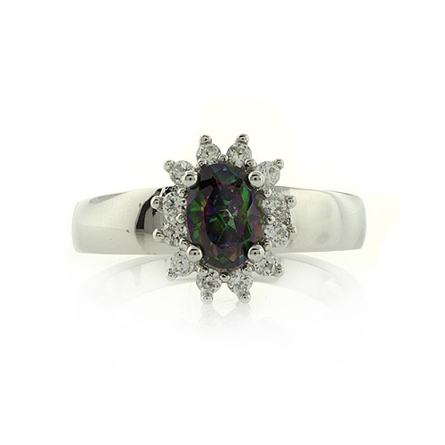 Mystic Topaz Silver Ring Quality Talks