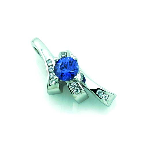 Pendant Necklace in Sterling Silver