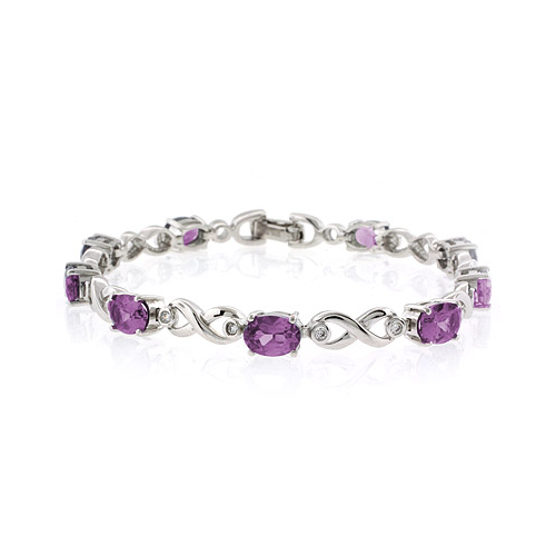 Alexandrite Silver Bracelet
