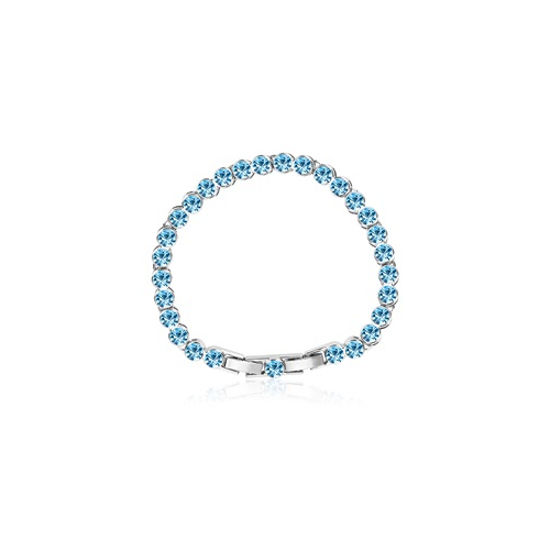 Blue Swarovski Crystal Bracelet