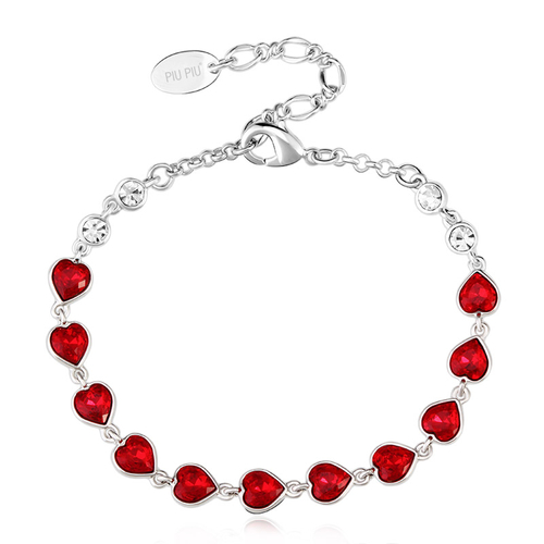Swarovski Red Heart Bracelet
