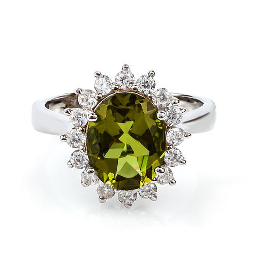 Color Change Oval Zultanite Sterling Silver Ring