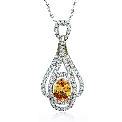 Oval Cut Zultanite Silver Pendant Collection Piece