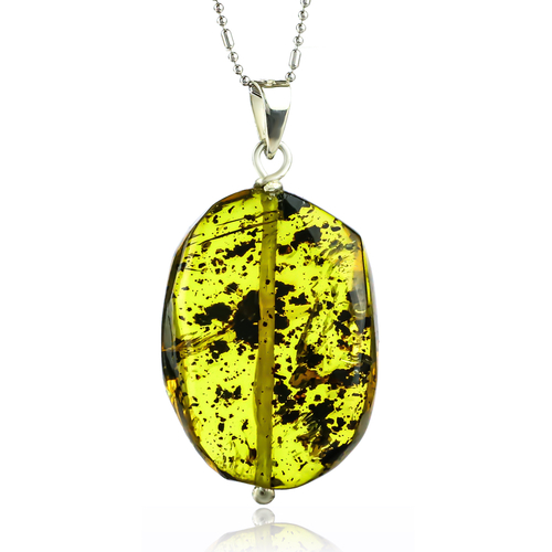 100% Genuine Honey Amber Pendant