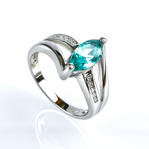 Marquise Cut Paraiba Ring